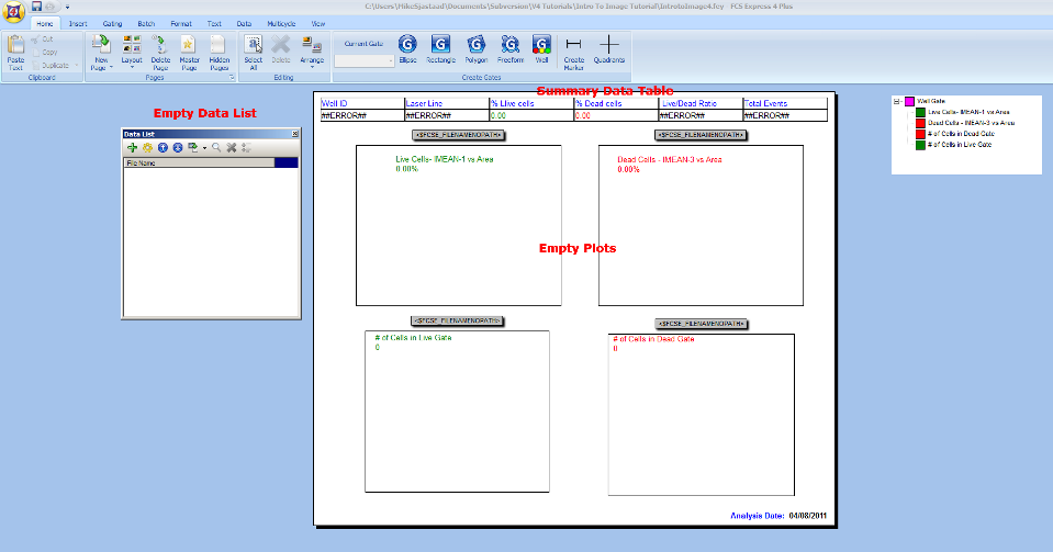 图T28.55 The Empty Layout Template (空白的版面模板)